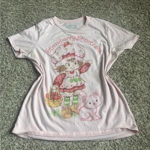 Strawberry Shortcake Pink Graphic T-Shirt